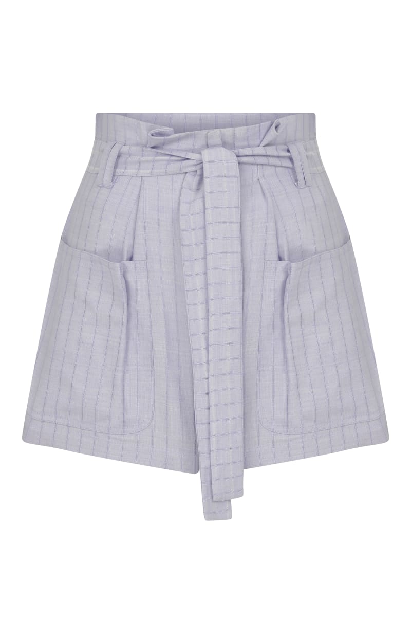 Louis Linen Short - Lilac