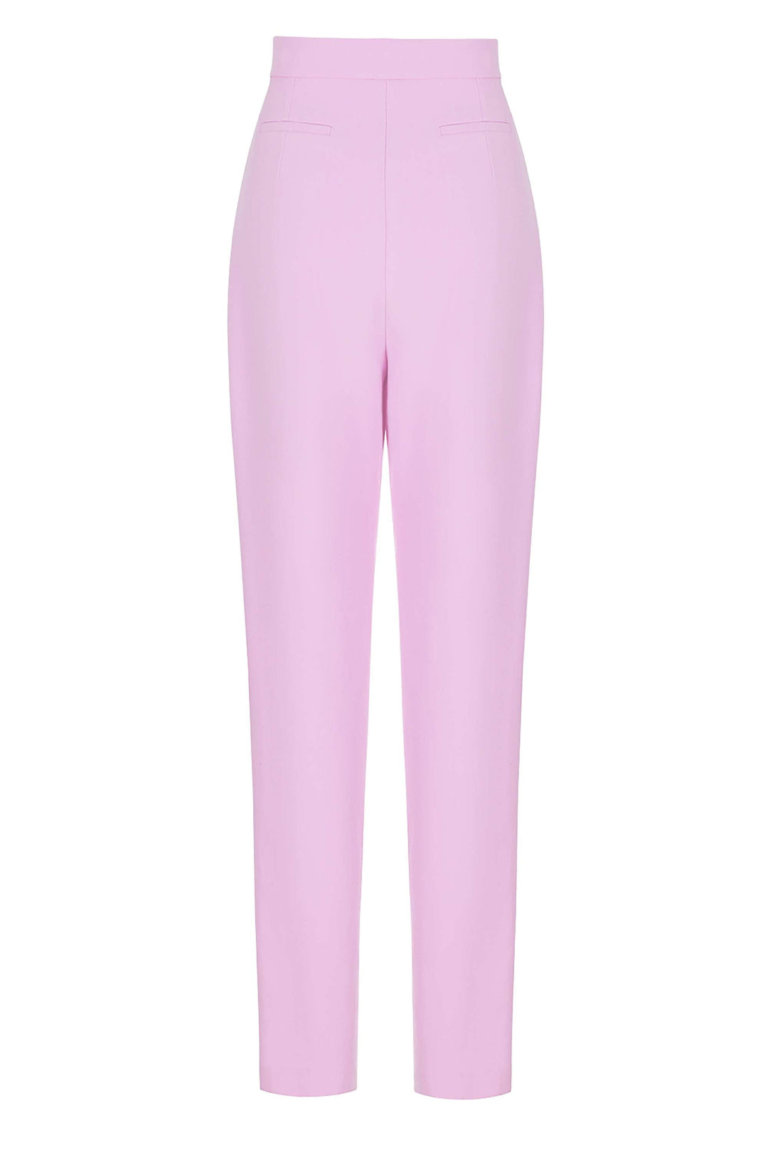 High Waist Carrot Pants - Pink