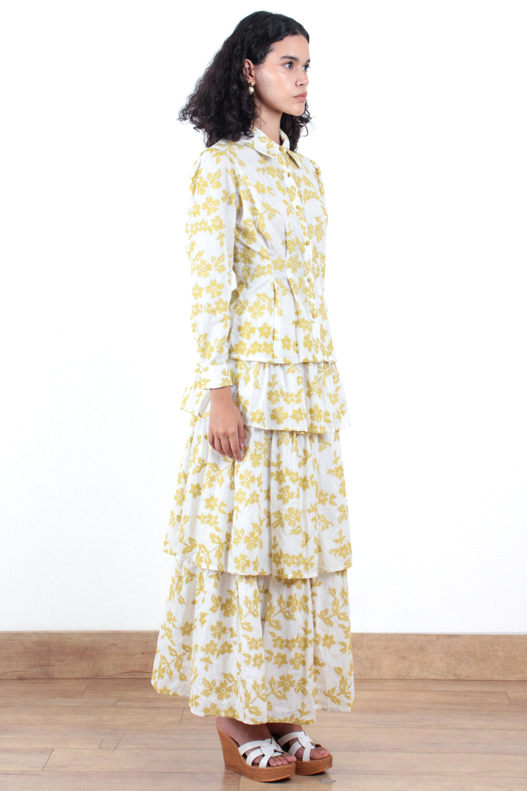 Sydney Maxi skirt - Citrus