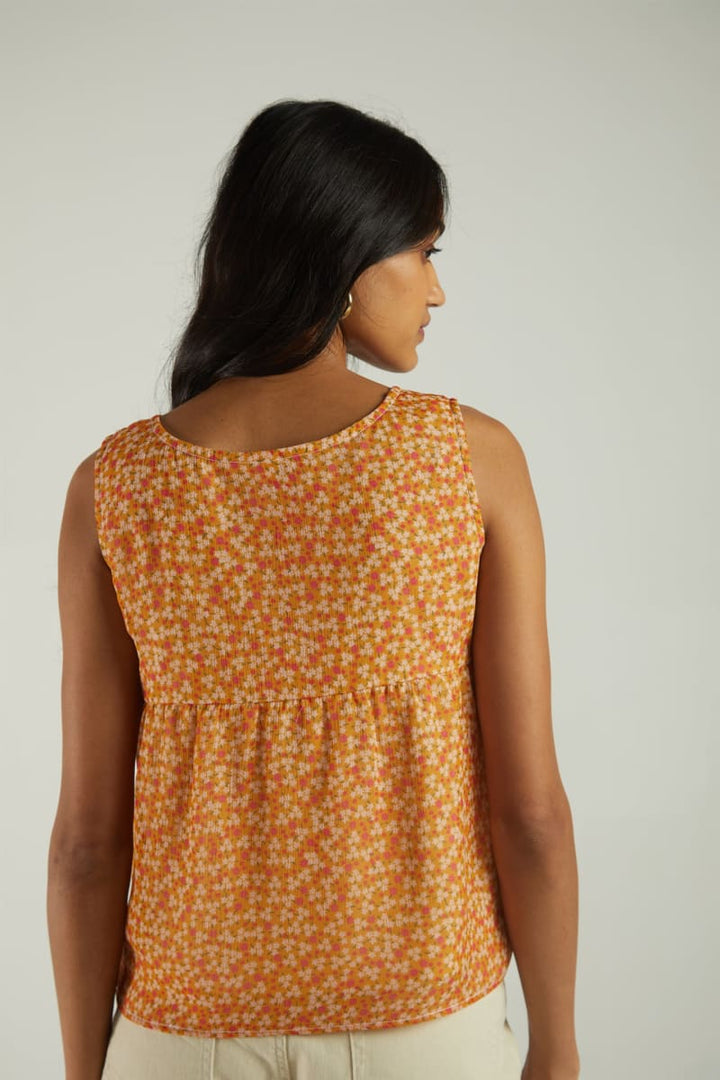 In The Summer Time Top - Dizzy Mustard