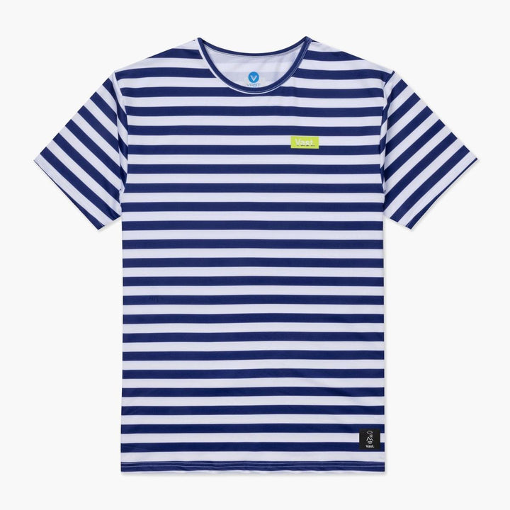 Aquaterra Stripe Tee - Navy