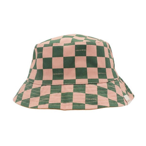Reversible Bucket Hat - Checks Sunset + Orchard