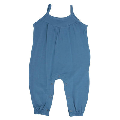 Tank Pant Romper - Bluestone