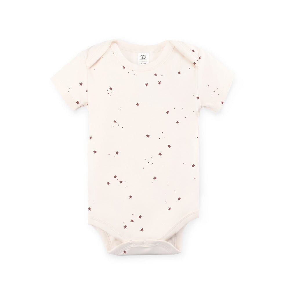 Afton Bodysuit - Starry Print Bodysuits + Onesies Colored Organics 