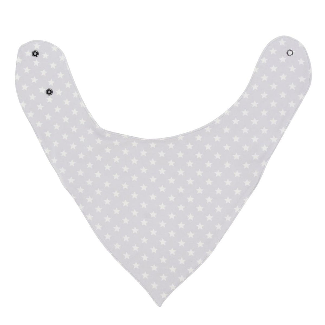 Baby Bib - Stars Grey