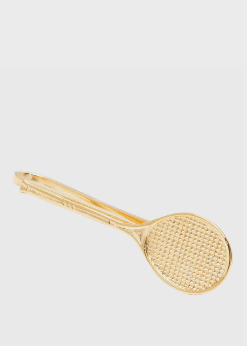 Tennis Tie Slide - Gold