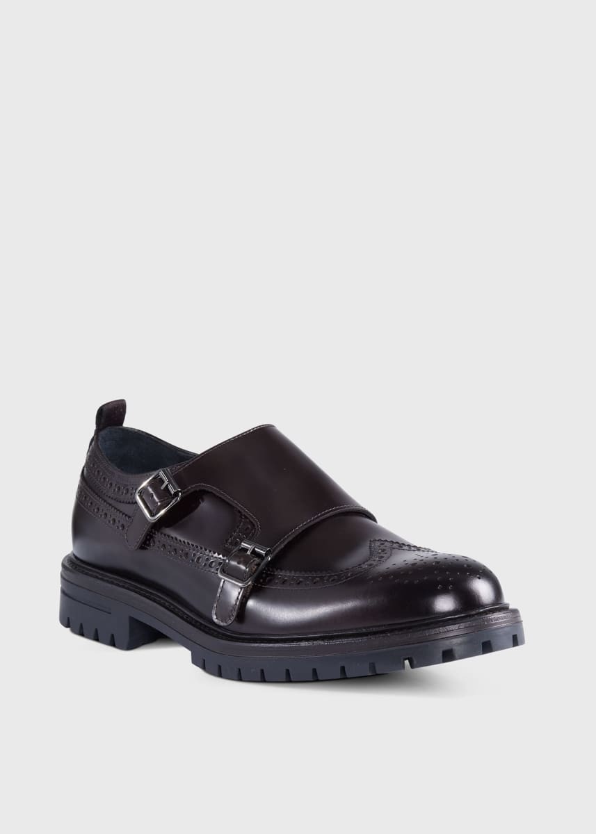 Marcelo Double Monk - Dark Brown