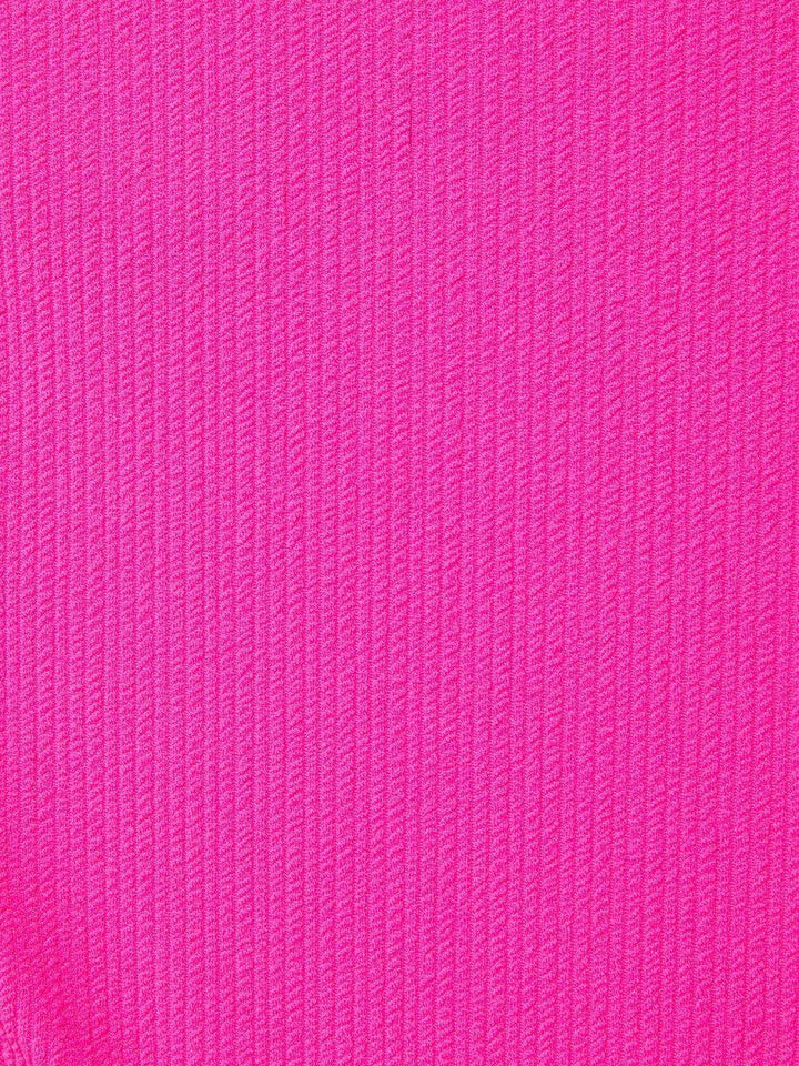 Lisa One Piece Textured Stripe - Shocking Pink