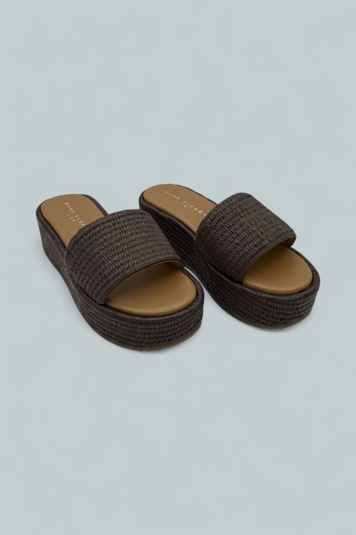Women's Daylin Platform Sandals - Medium Brown