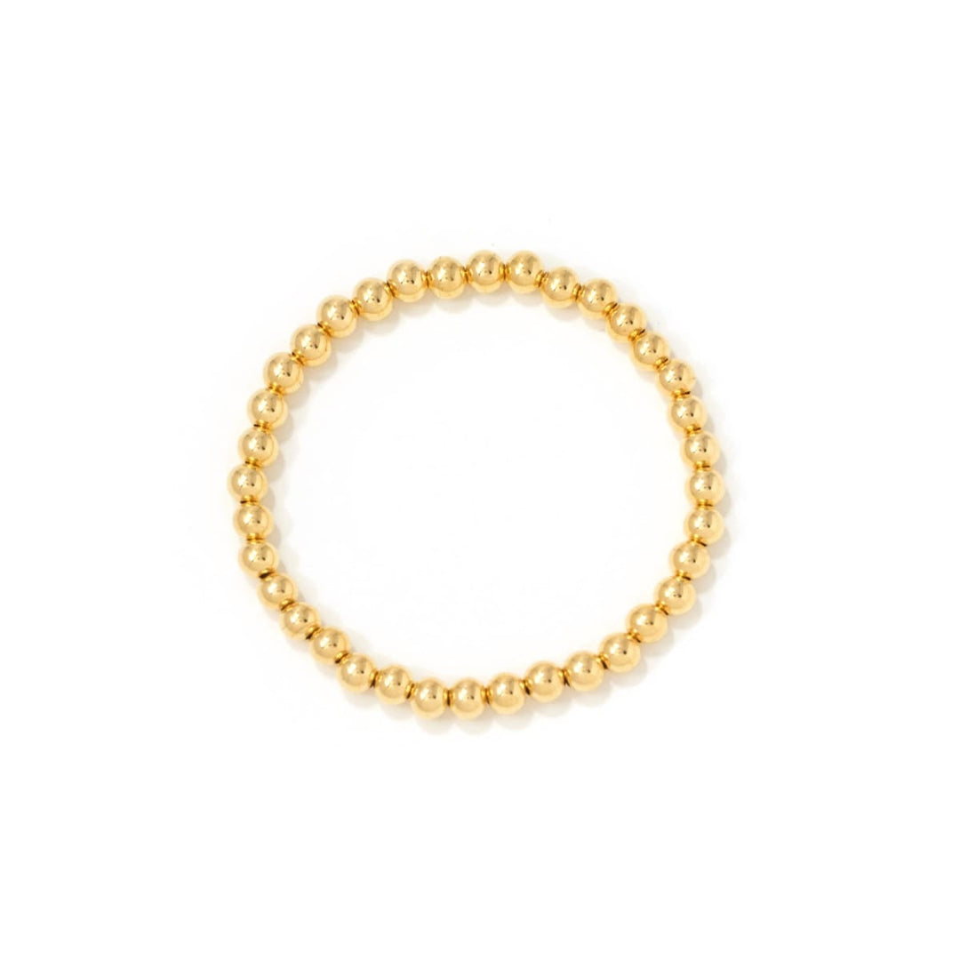 Gold-Filled Stretch Bracelet - Gold