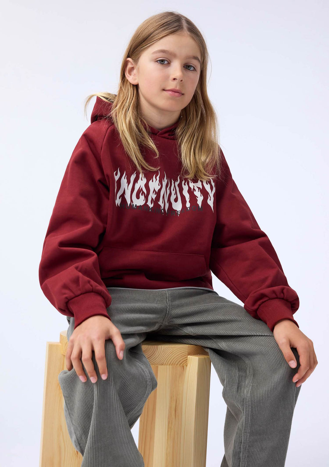 Mic Hoodies - Dark Red