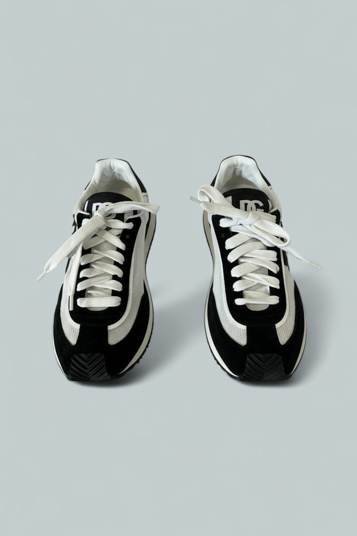 Women's Dg Cushion Low Top Sneakers - Bianco/Nero