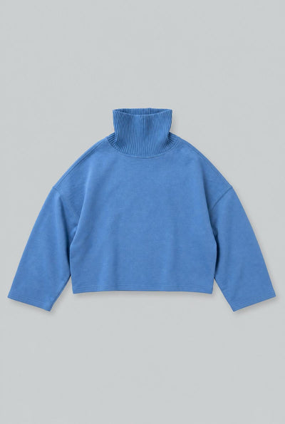 Turtleneck Sweatshirt - Blue