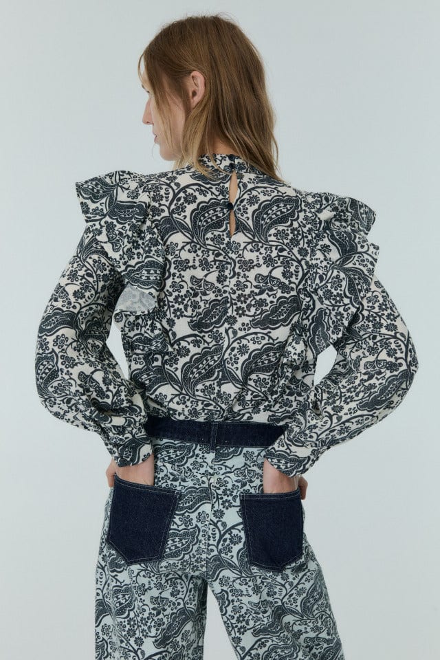 Jaipur Woman Blouse - Blue