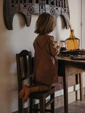 The Linen Apron - Cinnamon