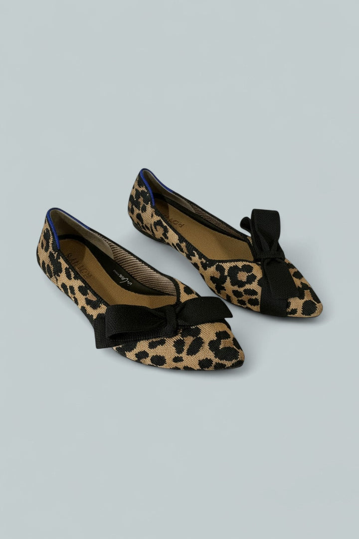 Women's The Point II Flats - Black/Cheetah