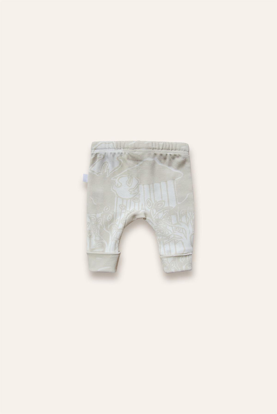 Organic Pima Cotton Baby Pants - Trees