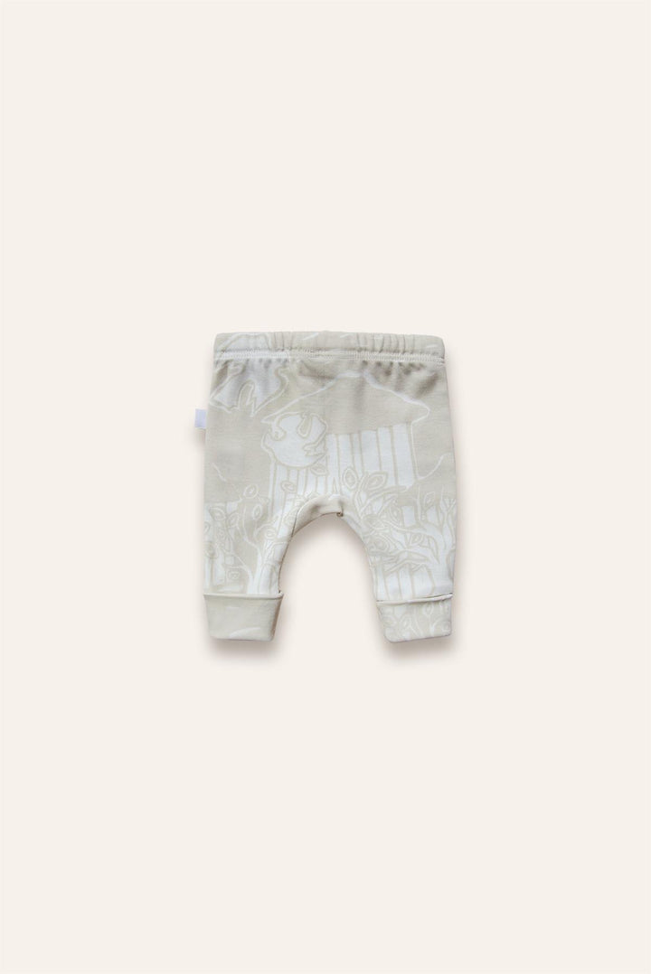 Organic Pima Cotton Baby Pants - Trees