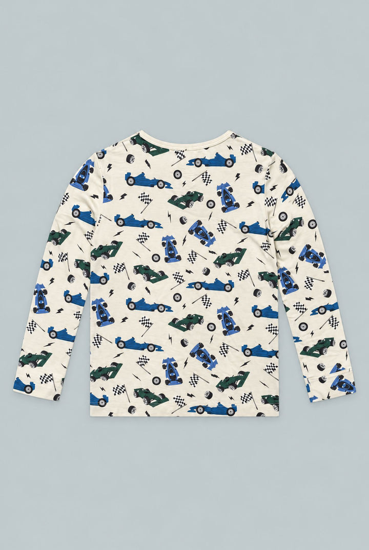 Big Kid Pajama - Race Cars