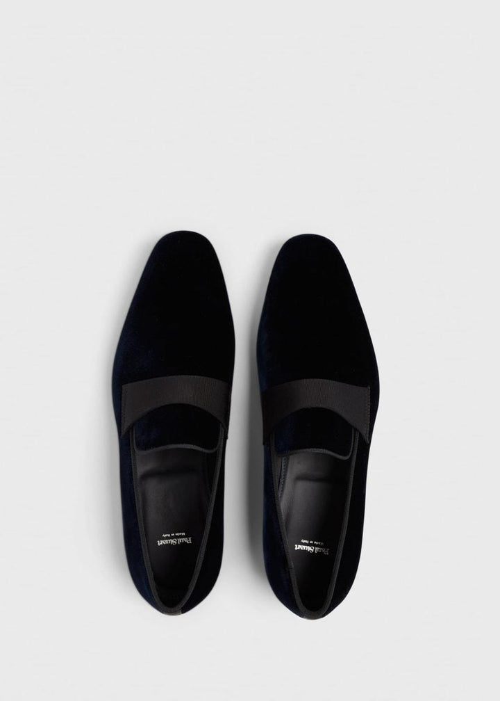 Heron Formal Slip-On - Blue velvet
