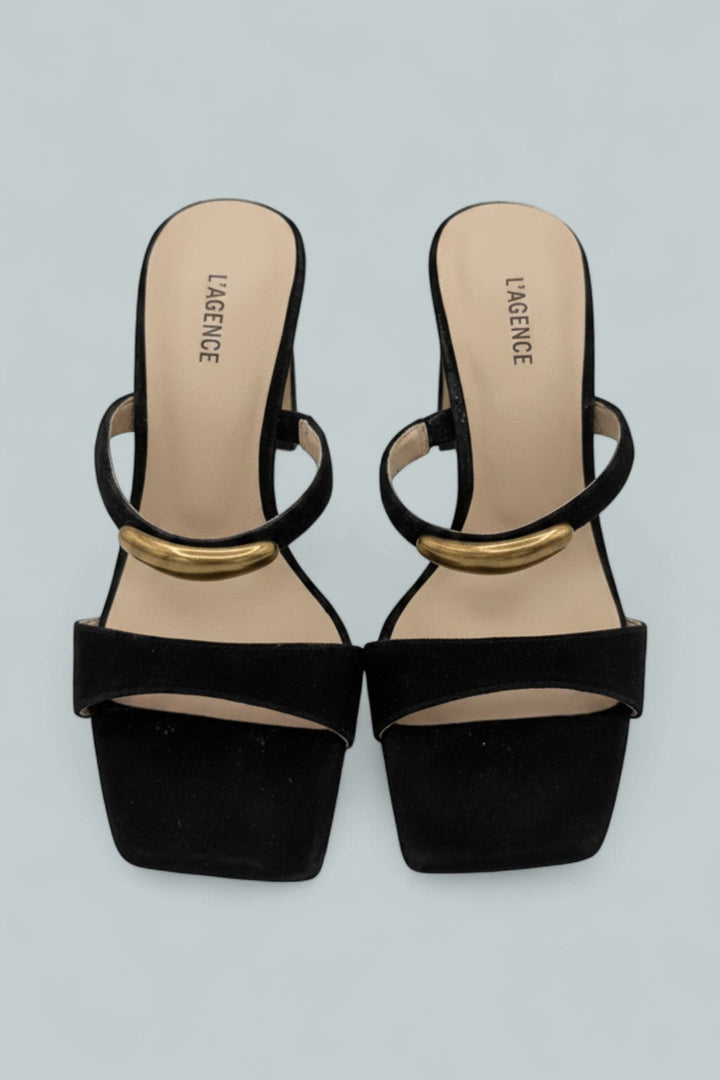 Women's Catriona Heel - Black Suede