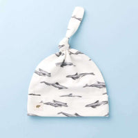 Top Knot Cap - Whale Watch