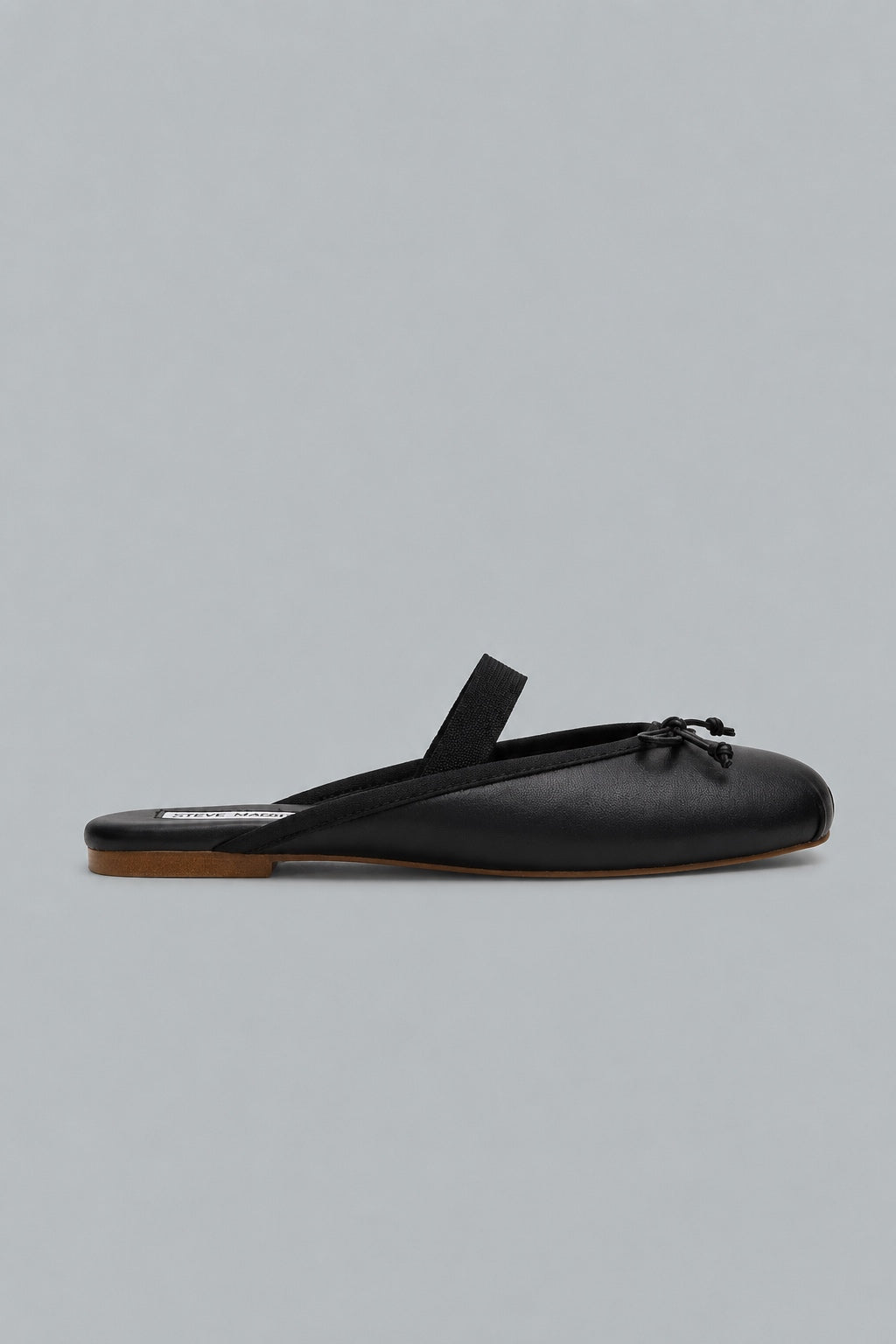 Cutesy Mule Ballet Flats - Black