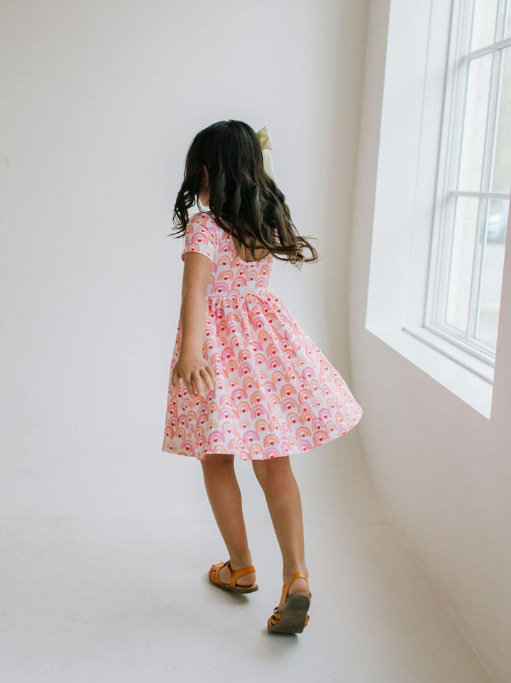 Day Dress - Rainbow Hearts