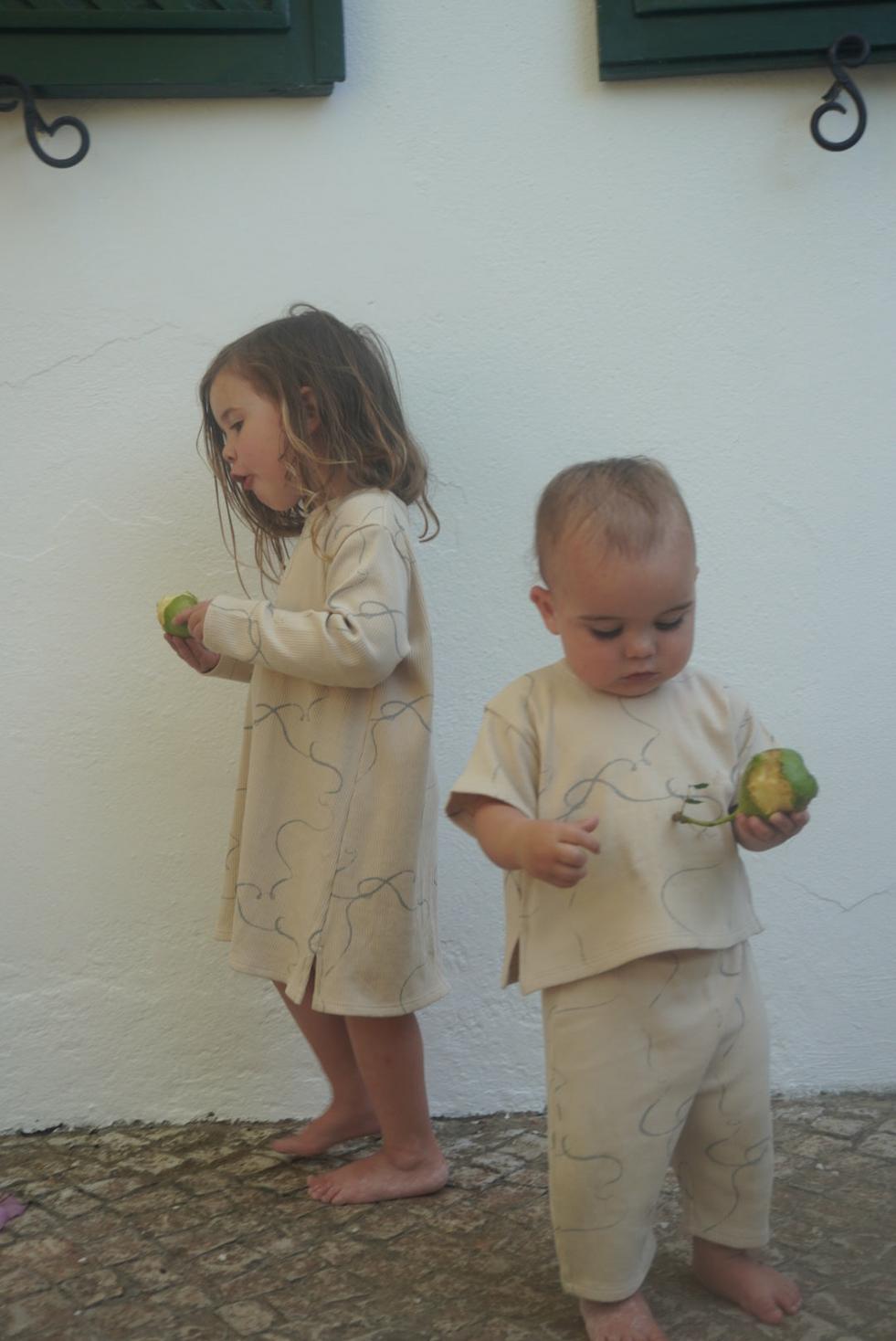 Organic Pima Cotton Kids Tee - Breeze