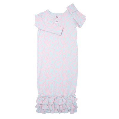Ruffle Gown - Darling Bows