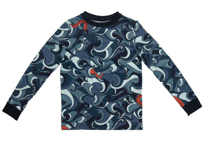 Two-Piece Pajama Set - Stormy Sea