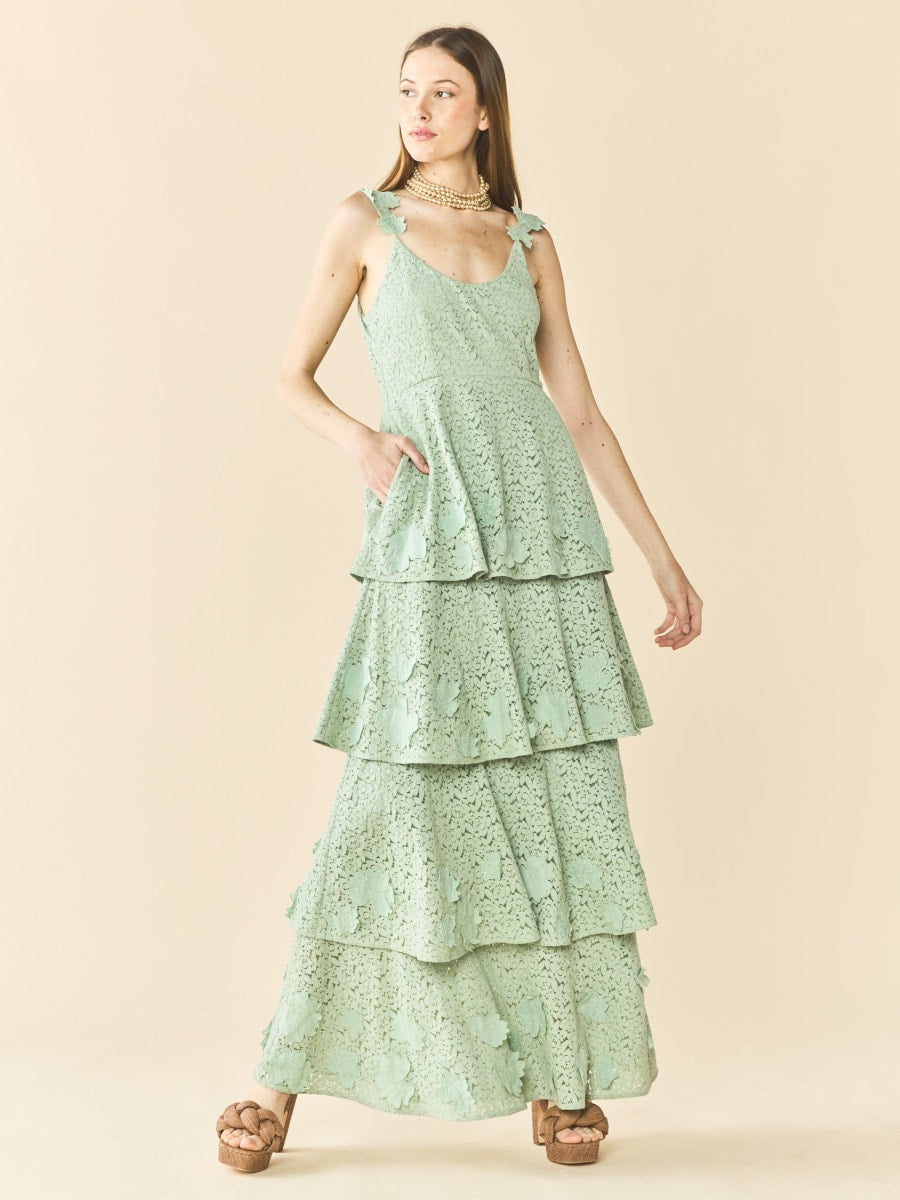 Emmy Dress - Minty Green