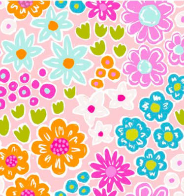 Zoey Swim - Pink Flowers