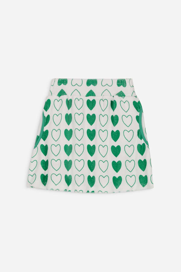 Jupe Gina - Green Hearts