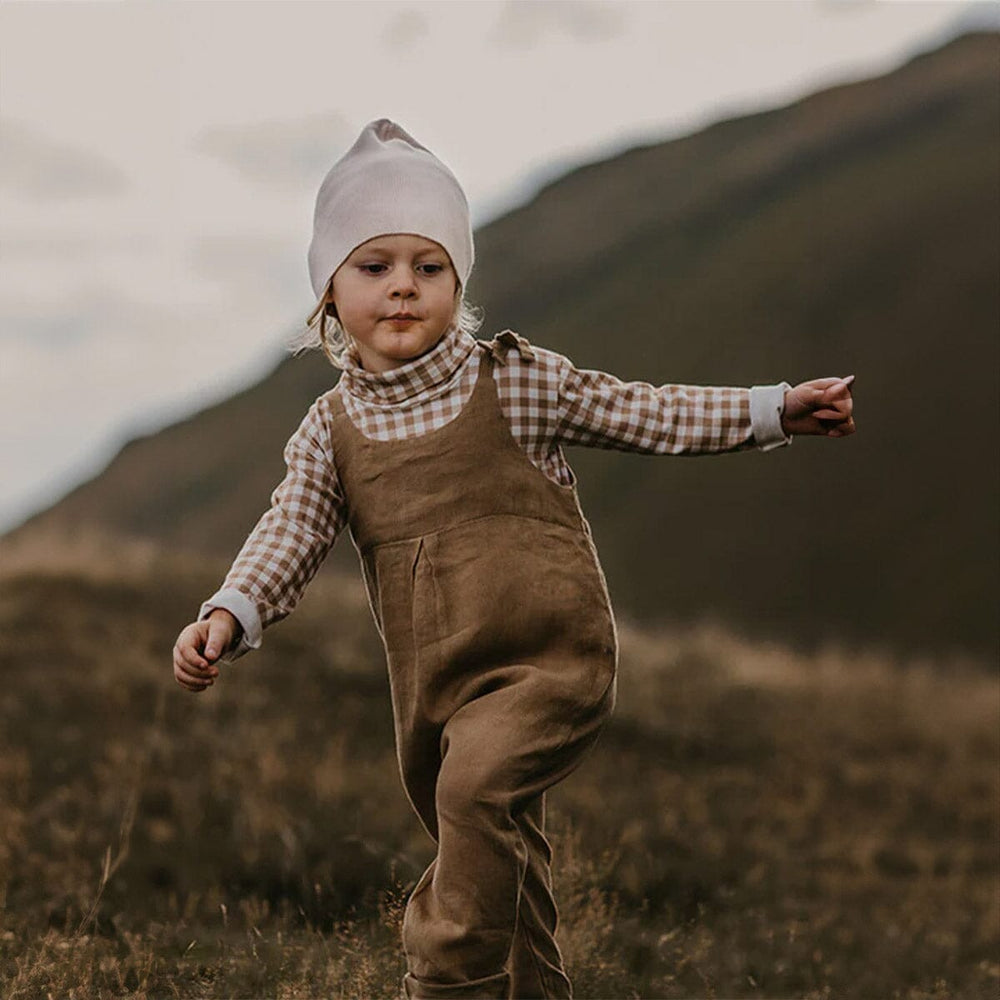 The Greta Overall - Camel One Pieces The Simple Folk 