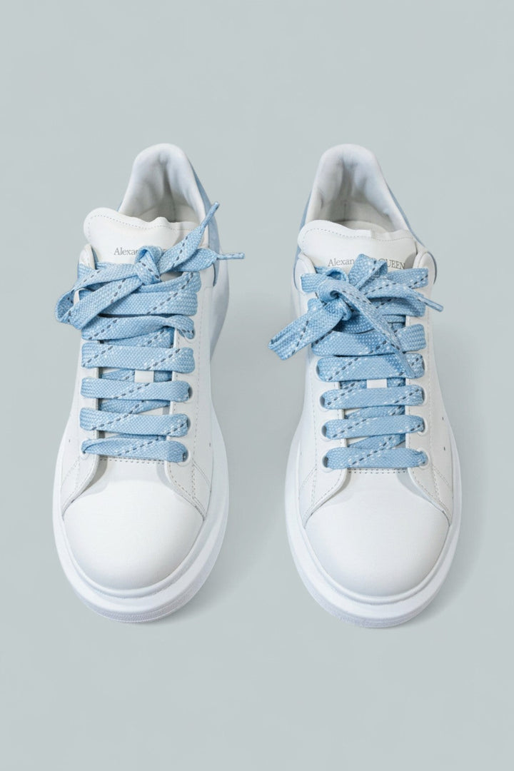 Women's New Tech Platform Sneakers - Pale Blue/White