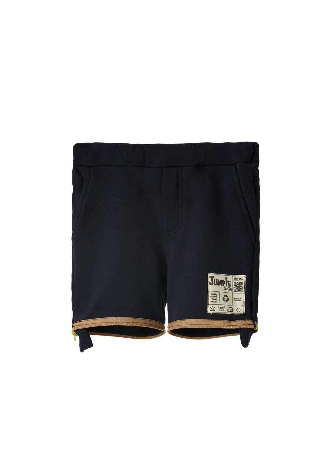 3-in-1 Convertible Joggers with Detachable Knee Pads - Navy
