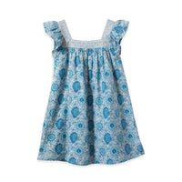Girls Square Neck Everly Dress - Jaipur