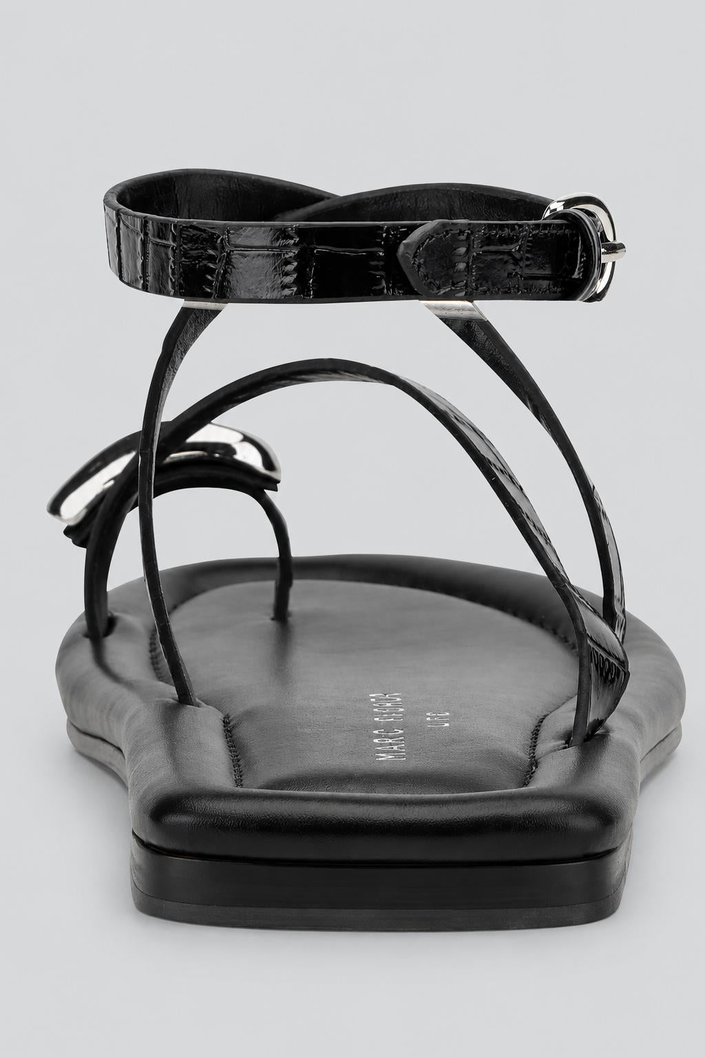 Glynnie Sandals - Black 001 Leather
