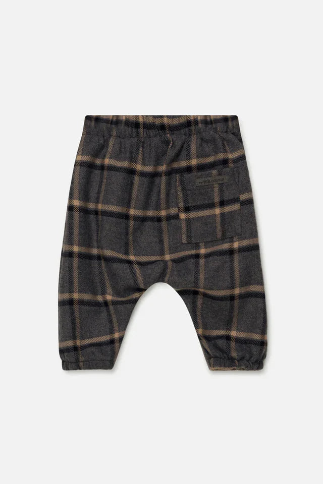 Plaid Flannel Baby Pants - Unique