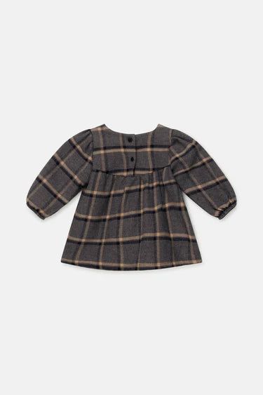 Plaid Flannel Baby Dress - Unique Dresses + Skirts My Little Cozmo 