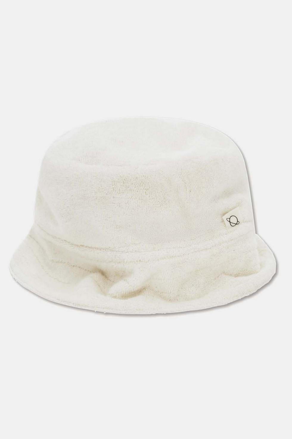 Toweling bucket hat - Ivory