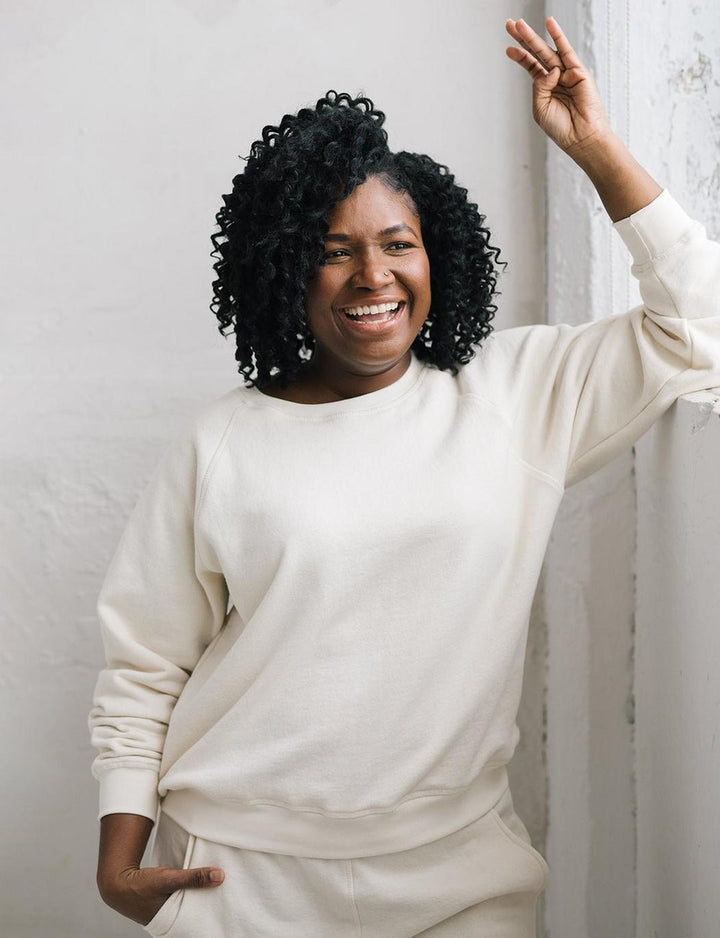 The Women's Crew Sweatshirt - Natural