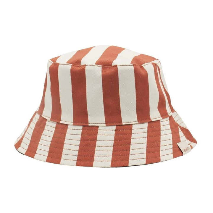 Reversible Bucket Hat - Stripes Atlas + Tierra