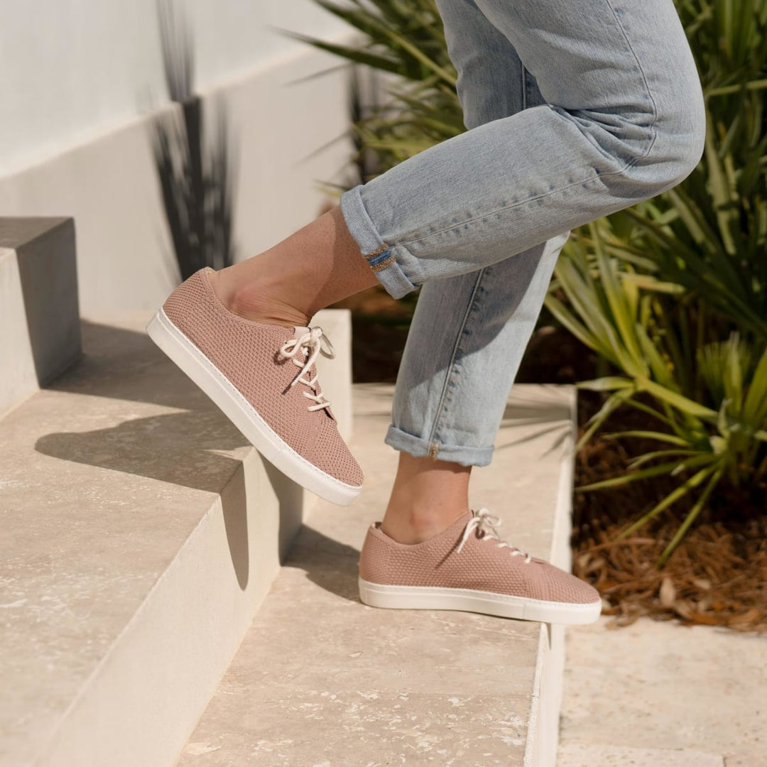 Women's Go-To Eco-Knit Sneaker - Dusty Rose