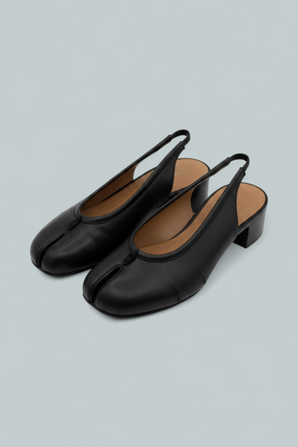 Tabi New Ballerina Slingbacks - Black