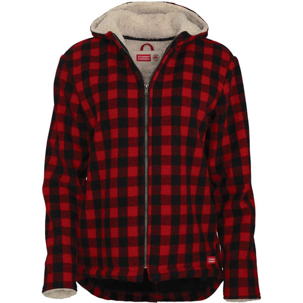 Swallowtail Jacket - Red/blk - FINAL SALE - Zip-up Sweatshirt