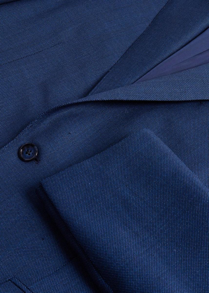 Nailhead Paul Suit - Mid Blue
