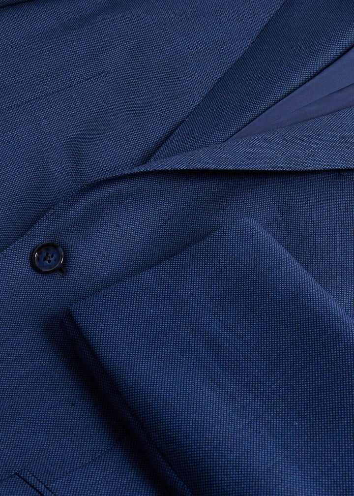 Nailhead Paul Suit - Mid Blue