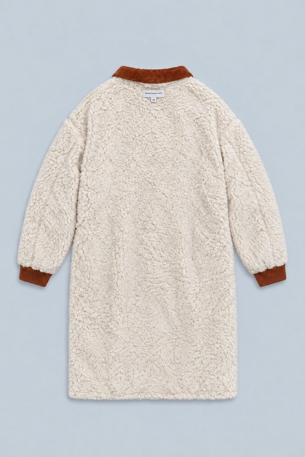 Reversible Teddy Coat - Camel
